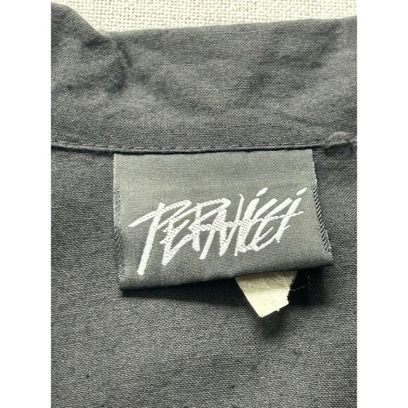 Vintage 90s Pernicci Button Front Shirt Size L Fly Fishing Skater Thrasher - Picture 4 of 10